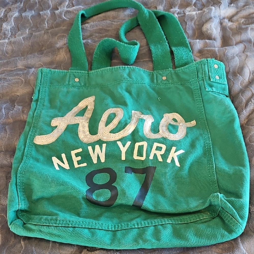 New York Green Tote Bag